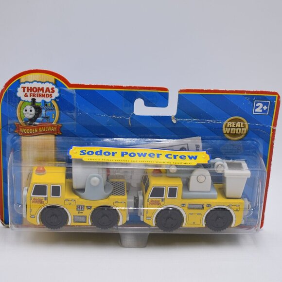 Sodor Power Crew Spotlight Lorry & Cherry Picker Learning Curve Thomas & Friends - Picture 1 of 10